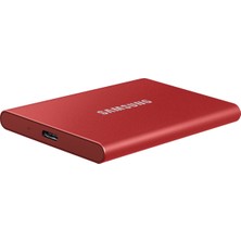Samsung T7 2TB Taşınabilir SSD Kırmızı MU-PC2T0R/WW