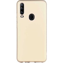 Case 4U General Mobile GM 20 Pro Kılıf Klasik Mat Renkli Yumuşak Premier Silikon Altın