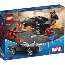 LEGO® Marvel Örümcek Adam ile Ghost Rider Carnage#a Karşı 76173 - Çocuklar için Koleksiyonluk Oyuncak Yapım Seti (212 Parça)