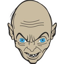 Sticker Fabrikası Gollum Yüzüklerin Efendisi Sticker 00557
