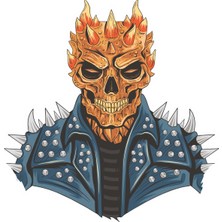 Sticker Fabrikası Kurukafa Kuru Kafa Sticker 00552