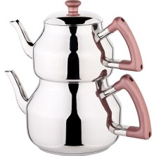 Özkent Marmaris Mega Boy Çaydanlık Rose Gold