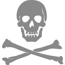 Sticker Fabrikası Kurukafa Kuru Kafa Sticker 00536