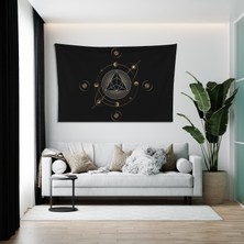 Vagonik Mistik Duvar Örtüsü Halısı 150 x 100 cm