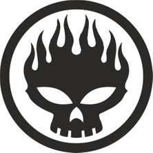 Sticker Fabrikası Kurukafa Kuru Kafa Sticker 00559