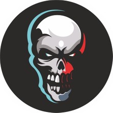 Sticker Fabrikası Kurukafa Kuru Kafa Sticker 00543