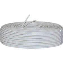 Reçber Cctv 2+1x0,22 Kamera Kablosu Cctv 1+2 1+2X0.22MM - 5m