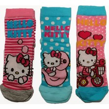 Çimpa Hello Kıtty Hk 2775 Lisanlı Kız Soket Çorap 3'lü