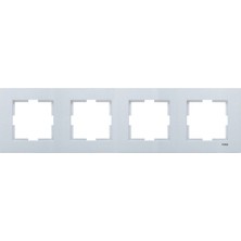 Viko Novella Gümüş Dörtlü Çerçeve