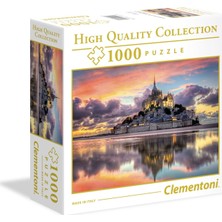 Clementoni 1000 Parça Fransa Mont Saint Michel Manastırı Puzzle