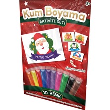 Kumbo Kum Boyama Noel Baba Yılbaşı Özel Kum Boyama Aktivite Seti