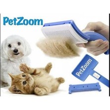 Matesstore Petzoom Tüy Toplayıcı Tarak Kedi Köpek Tüy Kesme Tarağı Fırçası