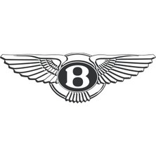 Sticker Fabrikası Bentley Logo Sticker 00583