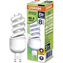 Osram Dulux Superstar Nano Twist 7W/825 G9 - Spiral Lamba- Sarı I