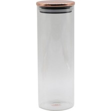 Taşev Dikelta - Cam Saklama Kabı 20 cm - T1260