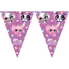 Festivall Littest Petshop Cupcake Üçgen Bayrak Set