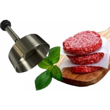 Gogıl Köfte Kalıpları Hamburger Presi - 14 cm Çelik Köfte Kalıbı Hamburger Presi