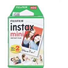 Fujifilm Instax Mini 20 Yaprak Beyaz Film Fotoğraf