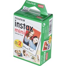 Fujifilm Instax Mini 20 Yaprak Beyaz Film Fotoğraf