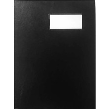 Önder 7100 Termo Deri Imza Dosyası Siyah 12'li