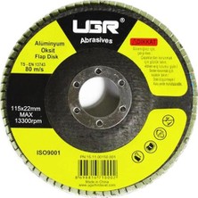 Ugr Metal Ahşap Flap Disk Zımpara 80 Kum 115X22 mm