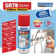 Vodaseal Silikon Sökücü Etiket Mastik Yapışkan Artığı Küf Pas Boya Sökücü Sprey