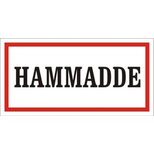 İzmir Serigrafi Hammadde 2.6 mm PVC Uyarı Levhası 17 x 35 cm