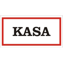 İzmir Serigrafi Kasa 2.6 mm PVC Uyarı Levhası 17 x 35 cm