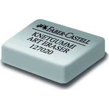 Faber-Castell 7020/18 Hamur Silgi Gri 3'lü