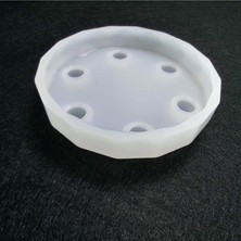 Hobizubi Ayakli Bardak Alti Reçine Epoksi Kalıp -Kod:47