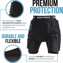 Bodyprox Koruyucu Dolgulu Snowboard Şortu