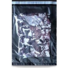Kü Kalitelı Ürün Siyah Şeffaf Orta Boy Kargo Poşeti Cepsiz 30 x 38+5 cm 1000'li