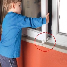 Vip Home Concept 2 Adet Çocuk Bebek Pencere Güvenlik Kilidi Havalandırma Kolu