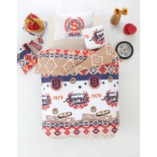 Altınbaşak Athletic Turuncu Ranforce Tek Kişilik Nevresim Takımı