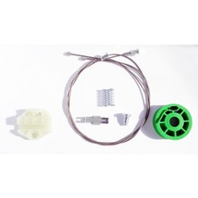 Skilit Samsun Oto Kilit Opel Omega B 1993-2003 Arka Sol Sağ Cam Kriko Teli ve Tamir Seti