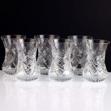 Paşabahçe 6'lı Incebelli Çay Bardağı - Göz Dekor