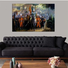 Evdetablo Fatih Sultan Mehmet Fetih Kanvas Tablo