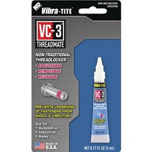 ND Industries Vibra-Tıte Vc-3 Threadmate Vida ve Civata Sabitleyici, 5ml Tüp