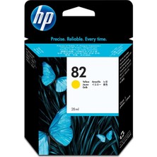 Hp 82 CH568A Sarı Kartuş 28ML