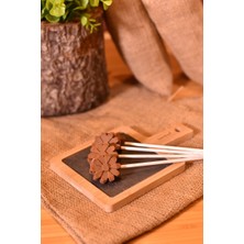 Bambum Lina Bambu Altlıklı Taş Servis Tabağı B1573