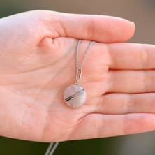 Taş Sandığı Rutil Kuvars Taşı Kolye