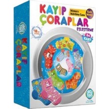 Myd Oyuncak Cırcle Toys Kayıp Çoraplar Eşleştirme Kartları Oyunu