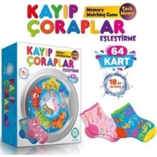 Myd Oyuncak Cırcle Toys Kayıp Çoraplar Eşleştirme Kartları Oyunu