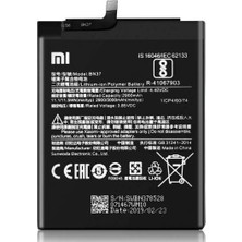 Kvy Xiaomi Redmi 6 / Redmi 6A (BN37) Uyumlu Batarya Pil 3000 mAh