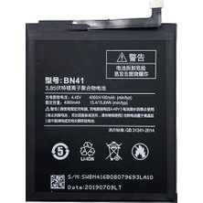 Kvy Xiaomi Redmi Note 4 (BN41) Uyumlu Batarya Pil 4100 mAh