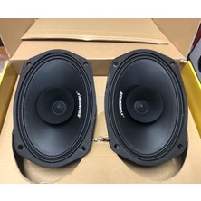 Soundmax SX-M69XH 250WATT 100RMS Oval 6x9 Midrange 2 Adet