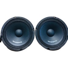 Massive M6AT 300WATT 100RMS 16CM Midrange 2 Adet