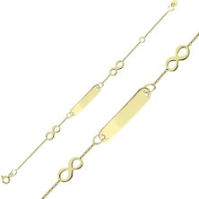 Lilarote Sonsuzluklu Isim Yazılabilir Bebek Künyesi