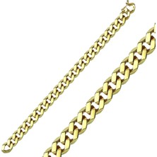 Lilarote Taşsız Kalın Zincir Altın Bileklik