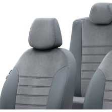 Otom Seat Mii 2012-2019 Özel Üretim Koltuk Kılıfı London Design Füme